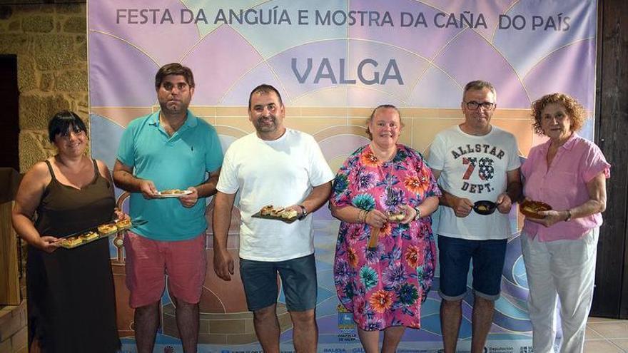 Una original croqueta desestructurada gana el certamen «Anguía Chef» de Valga