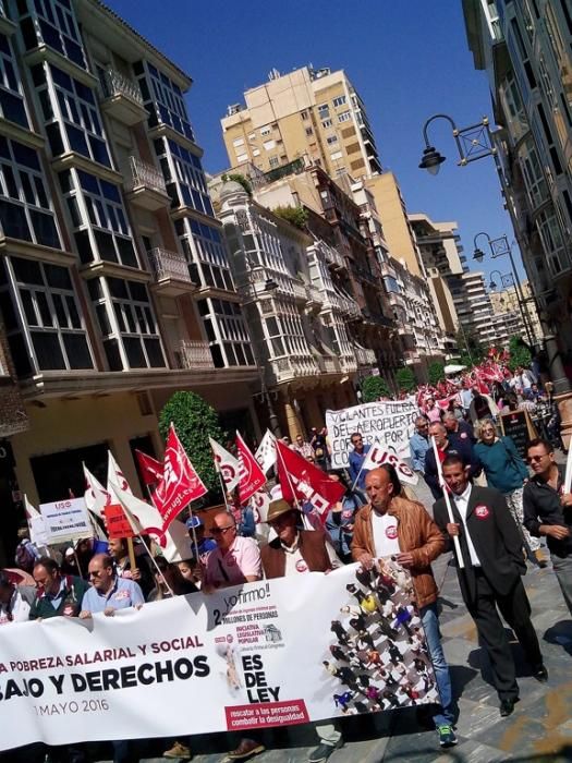 Manifestación del 1 de Mayo en Cartagena