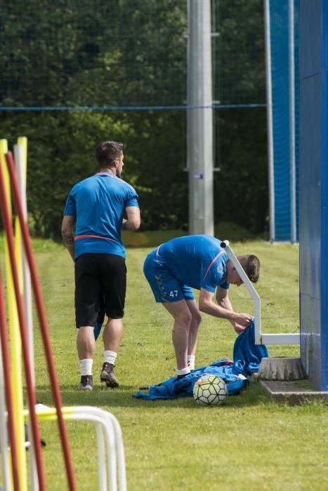 Entrenamiento del Real Oviedo