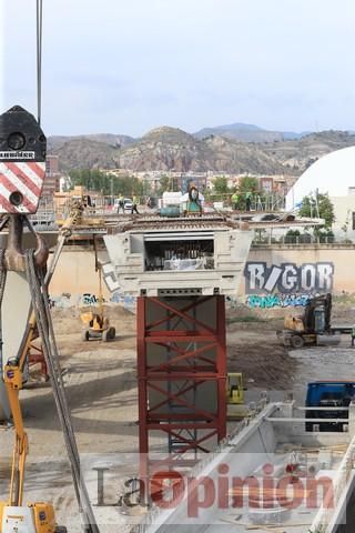 El nuevo puente en Lorca, a punto de terminar