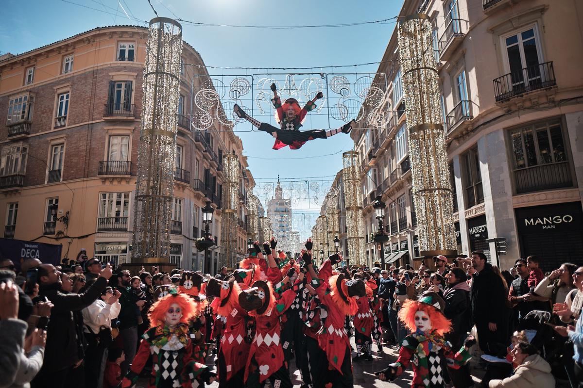 Carnaval de Málaga 2026 | Desfile Dioses y Animación