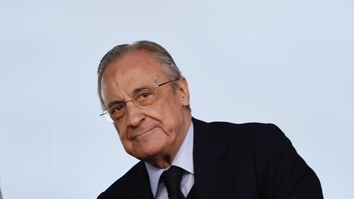 Florentino Pérez, presidente del Real Madrid.