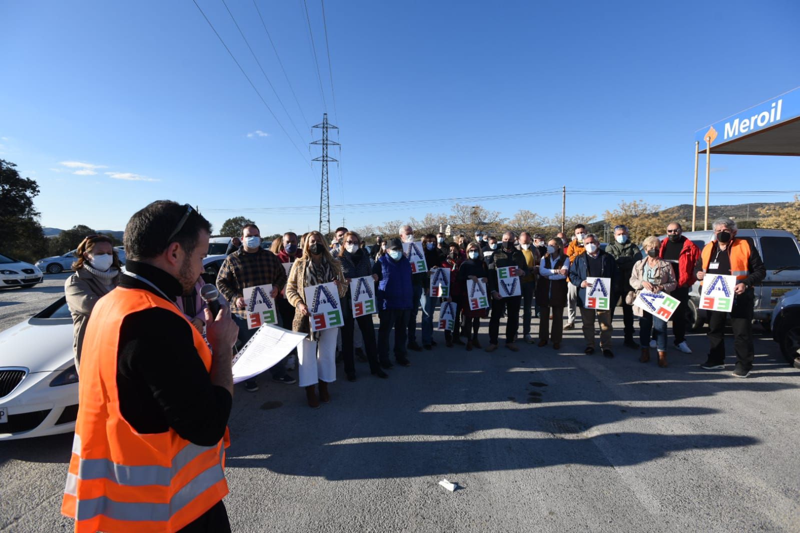 Marcha por la transformación de la N-432 en A-81