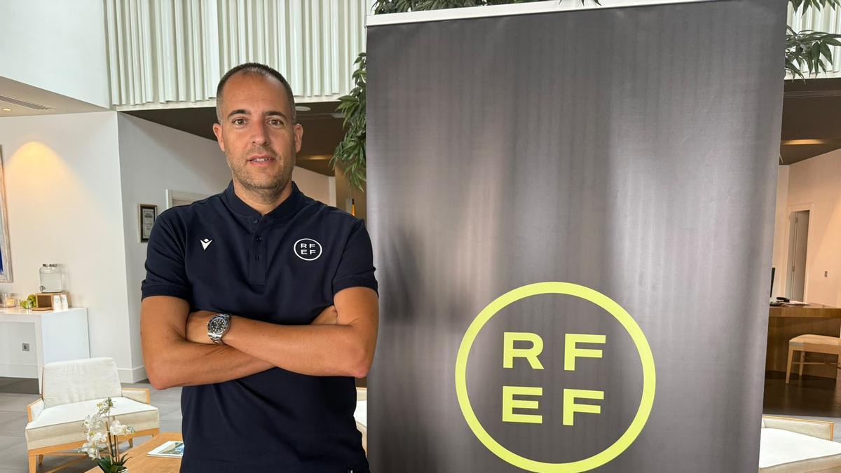 Fran Soto, ayer, en el hotel Blau Las Caldas Villa Termal.