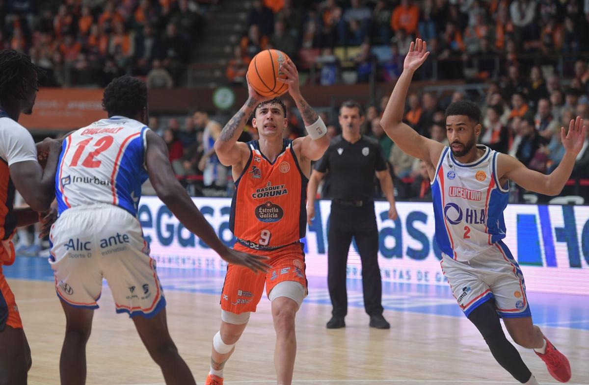83-74 | El Leyma Coruña se sobrepone a sí mismo para vencer al Alicante