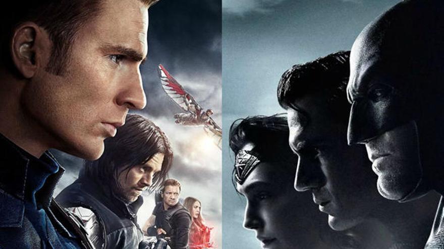 &#039;Civir War&#039; y &#039;Batman v Superman&#039;.