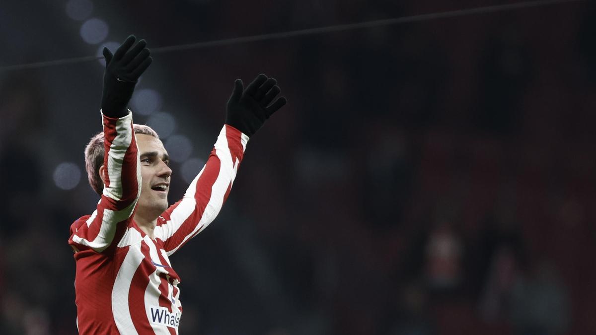 Griezmann lideró la victoria del Atlético.