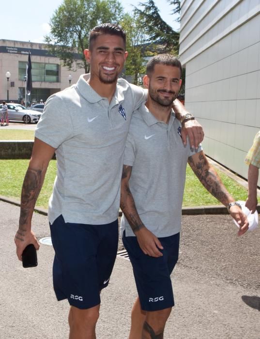 Visita del Sporting a la Feria