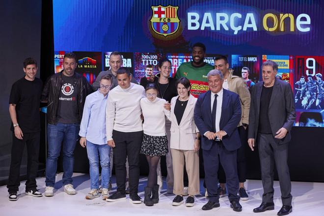 La presentación de Barça One, la nueva plataforma de streaming oficial del FC Barcelona, en imágenes