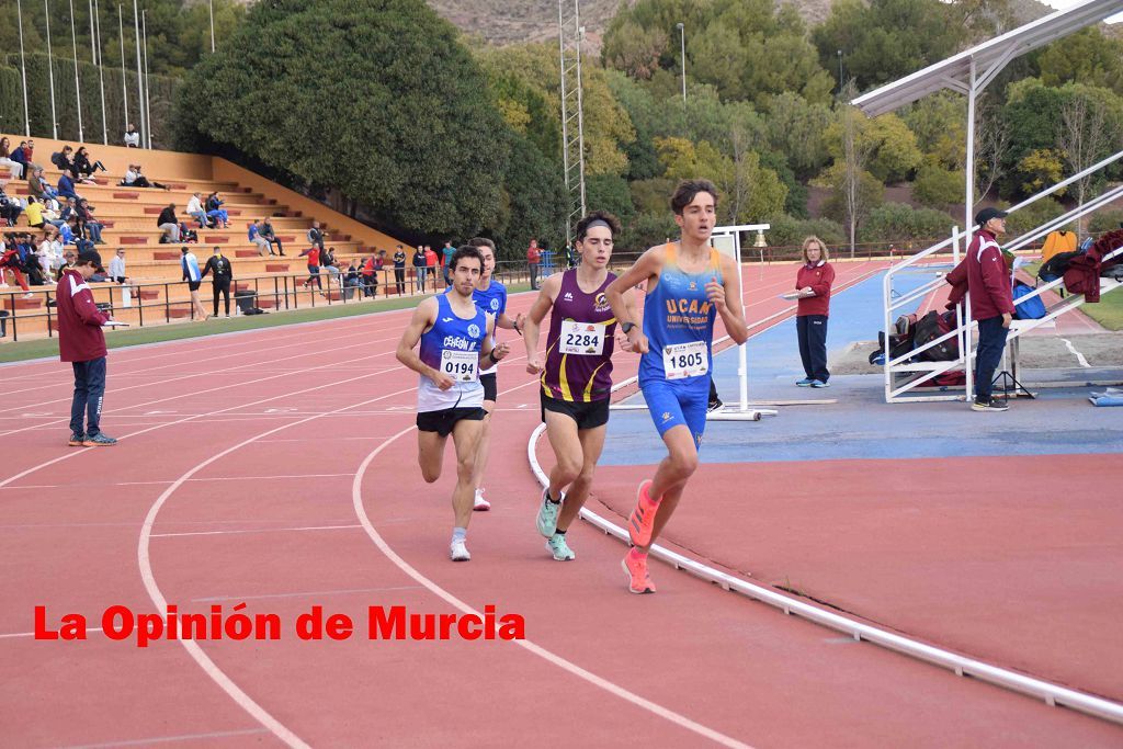 Regional absoluto y sub-23 de atletismo en Lorca