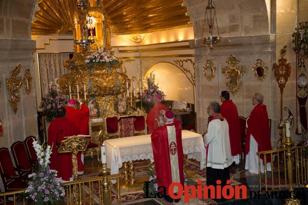 El arzobispo de Santiago visita Caravaca