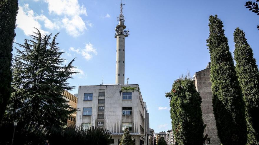 El edificio de Telefónica en Llamaquique. | LNE