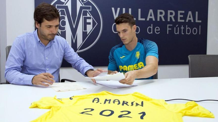 El Villarreal anuncia la renovación de Marín