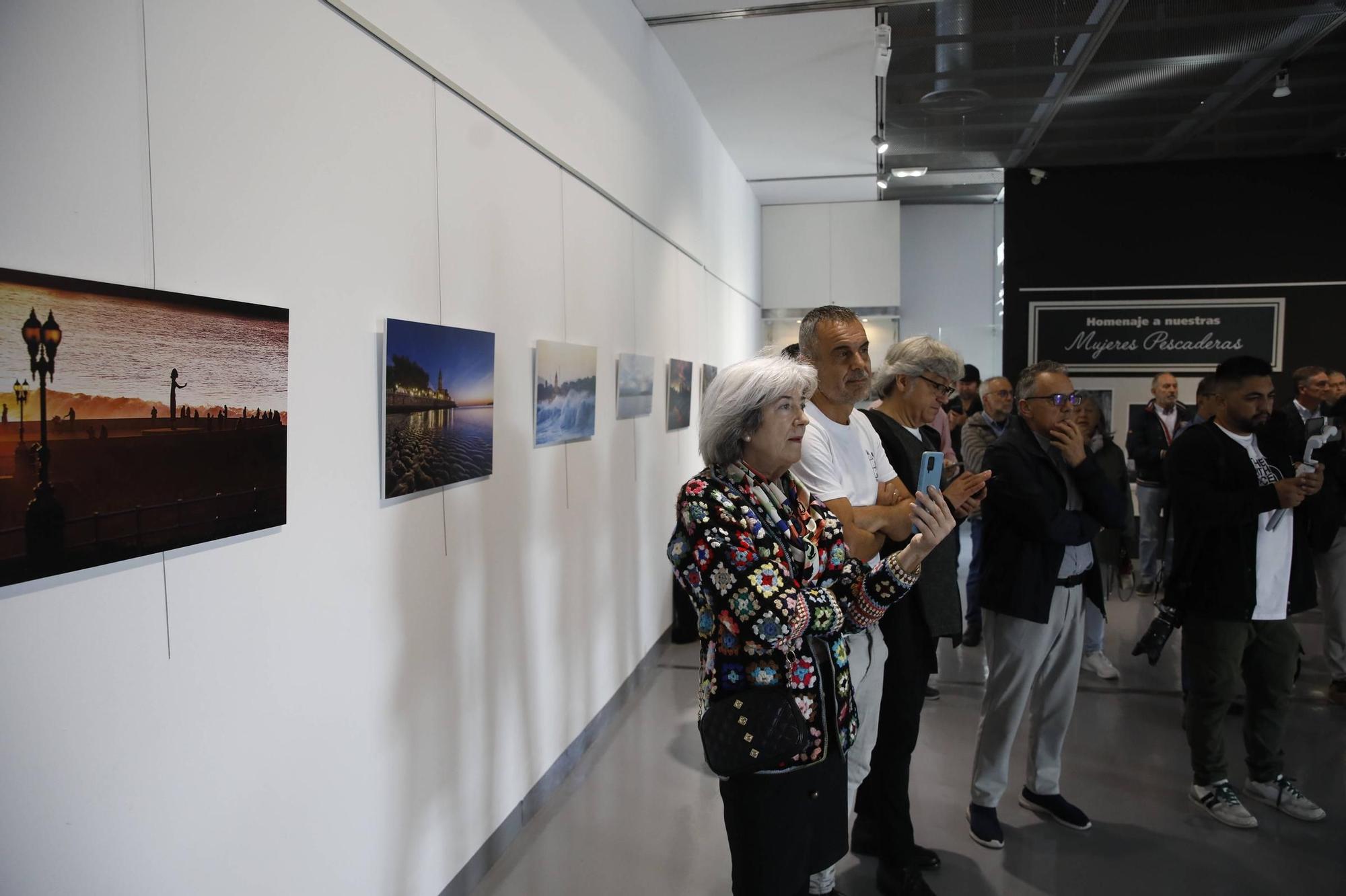 En imágenes: Exposición en la Antigua Rula de fotografías del concurso "Gijón Bonito"