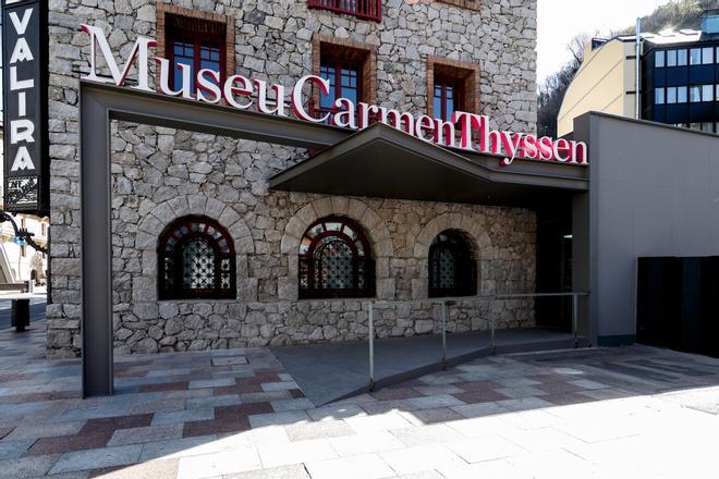 Exterior del Museu Carmen Thyssen de Andorra