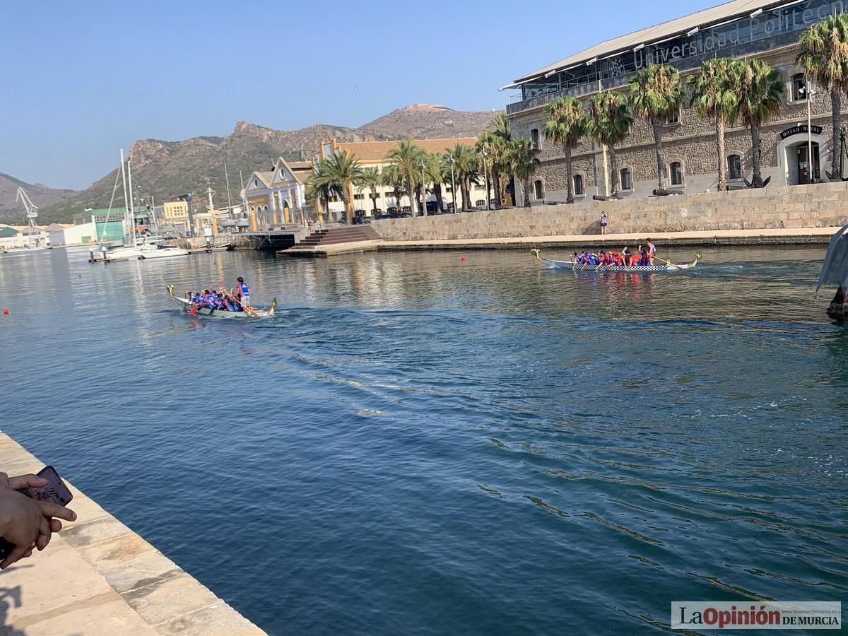 Las mejores imágenes de la IV Regata de la Liga de Barco Dragón