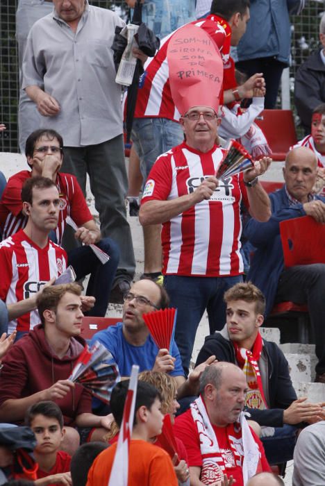 L'afició del Girona a Montilivi