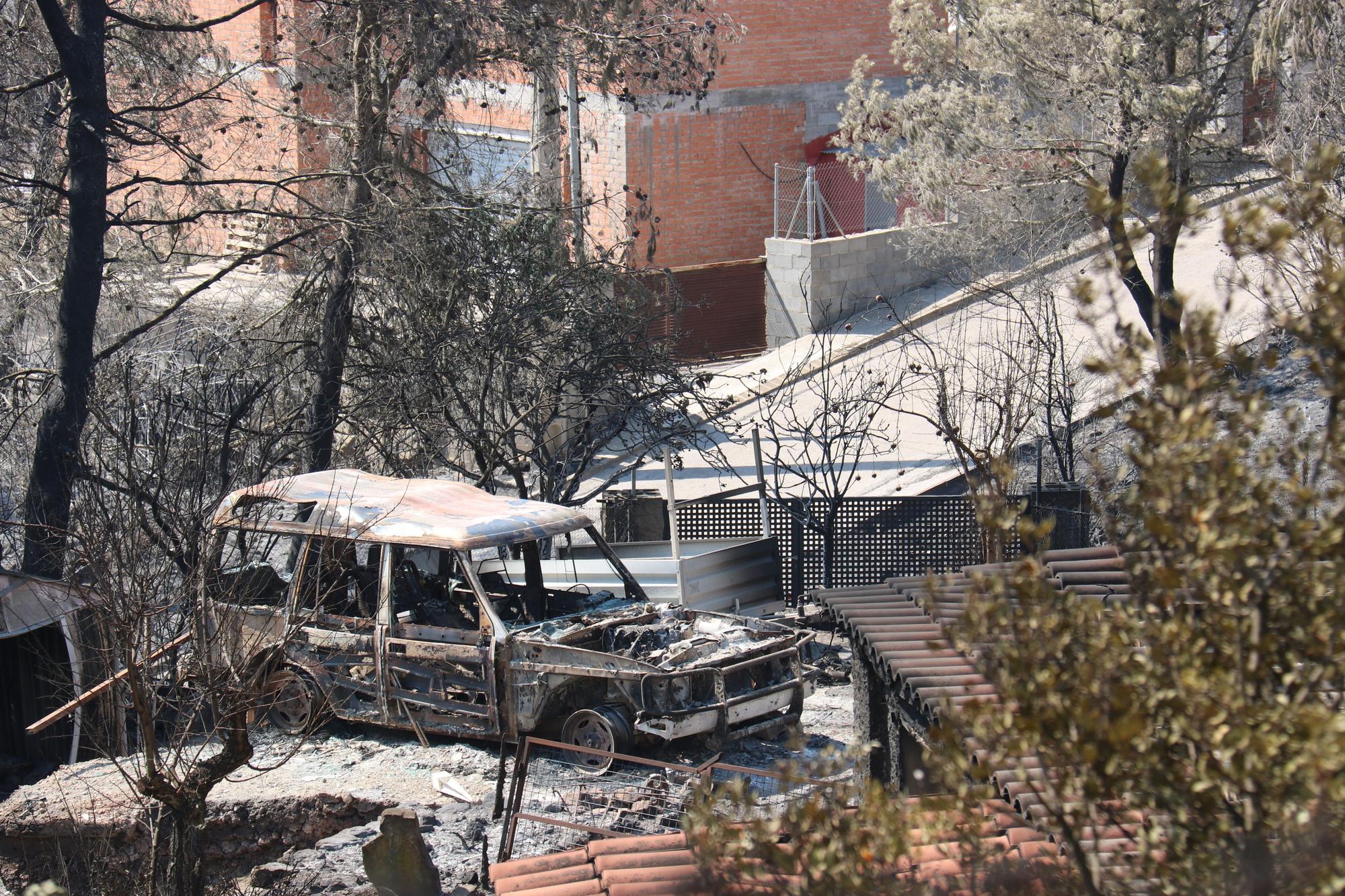Agents Rurals ven "intencionalidad" en el incendio de Pont de Vilomara