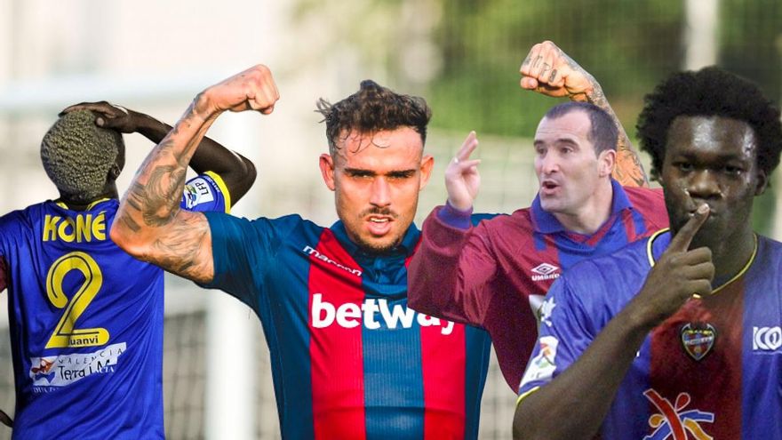 Estos son los mejores delanteros de la historia del Levante UD