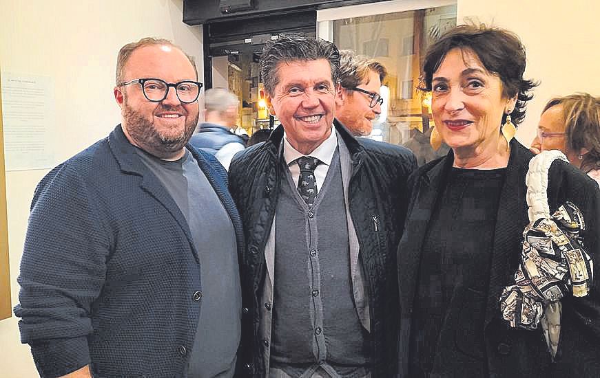 Tommy Ferragut, Rafael Arismendi y Neus Cortés.