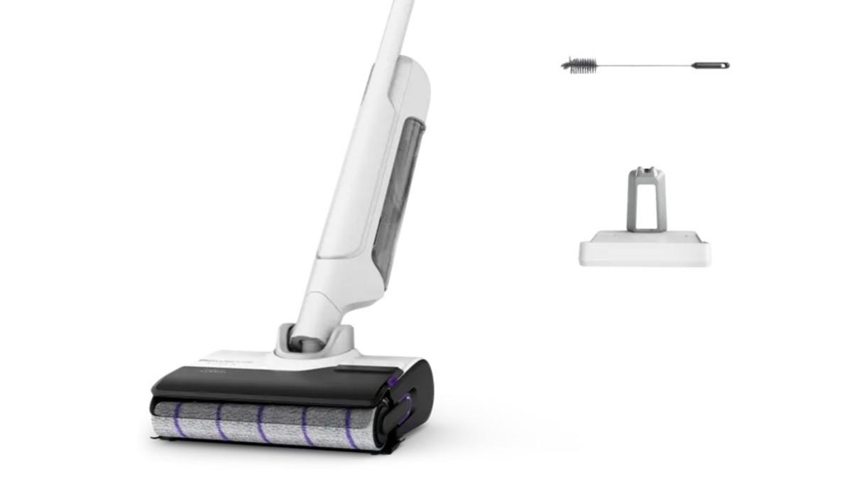 Bu, Rowenta'nın akıllı kablosuz paspası X-Clean 10'dur