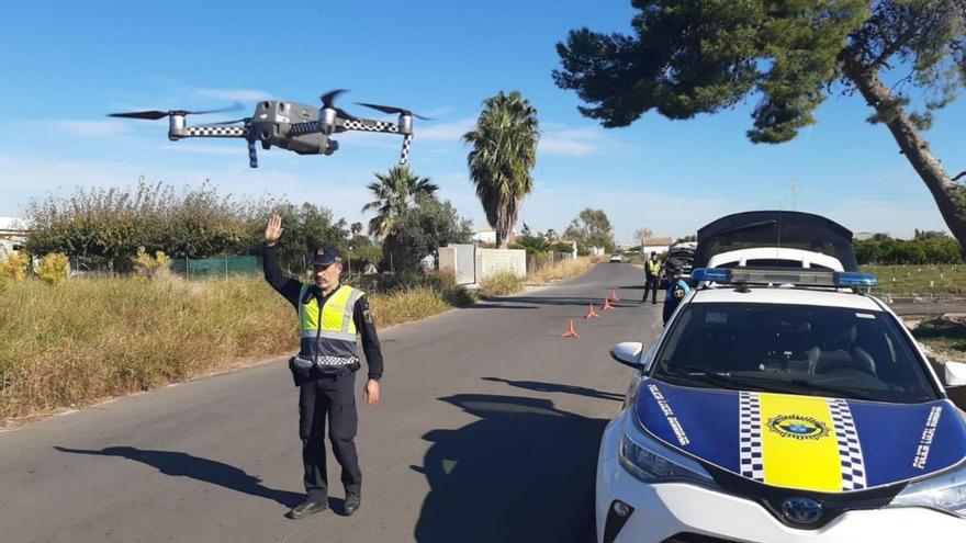 Burriana moviliza drones para la campaña de control citrícola