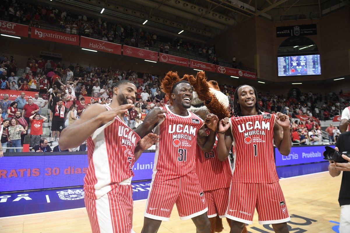 La aplastante victoria del UCAM Murcia ante el Andorra, en imágenes