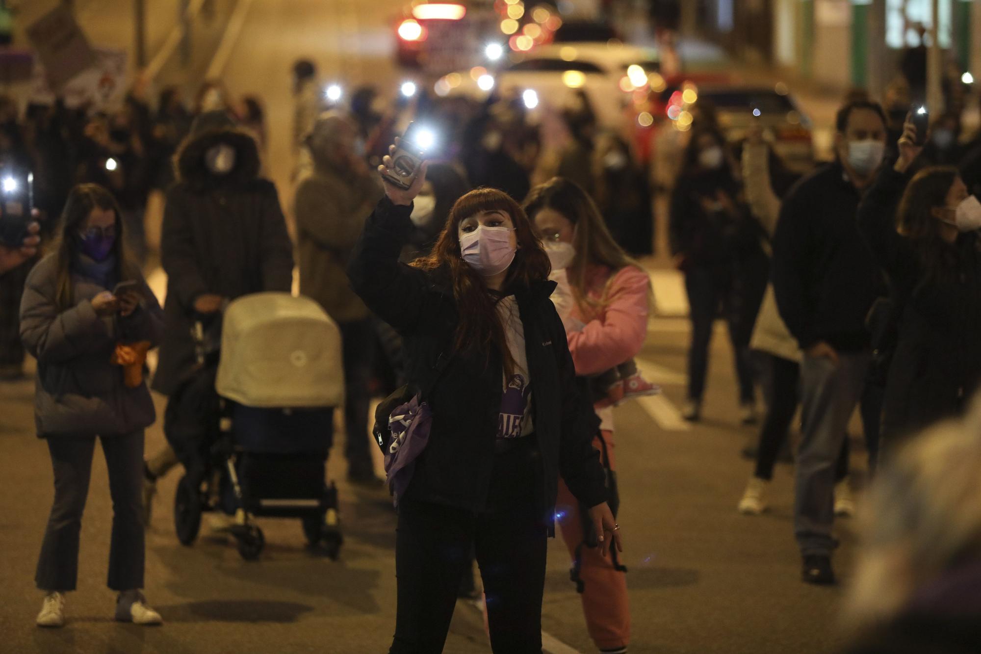 Manifestación del 8M en Avilés