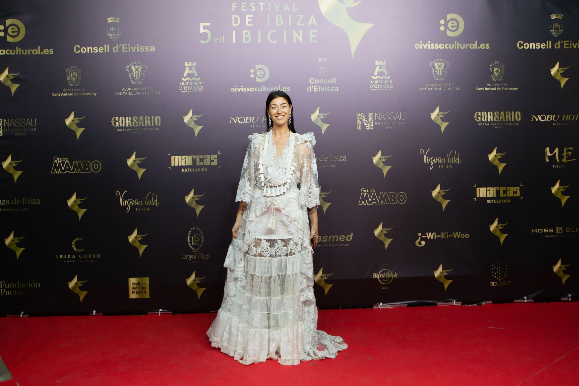 La alfombra roja y gala de clausura del festival Ibicine de Ibiza.