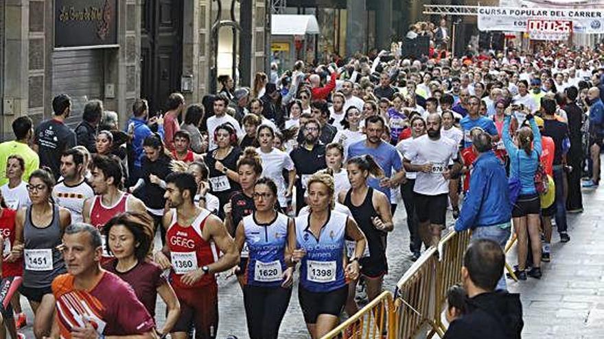 Desenes de participants, en la cursa de l&#039;any passat.