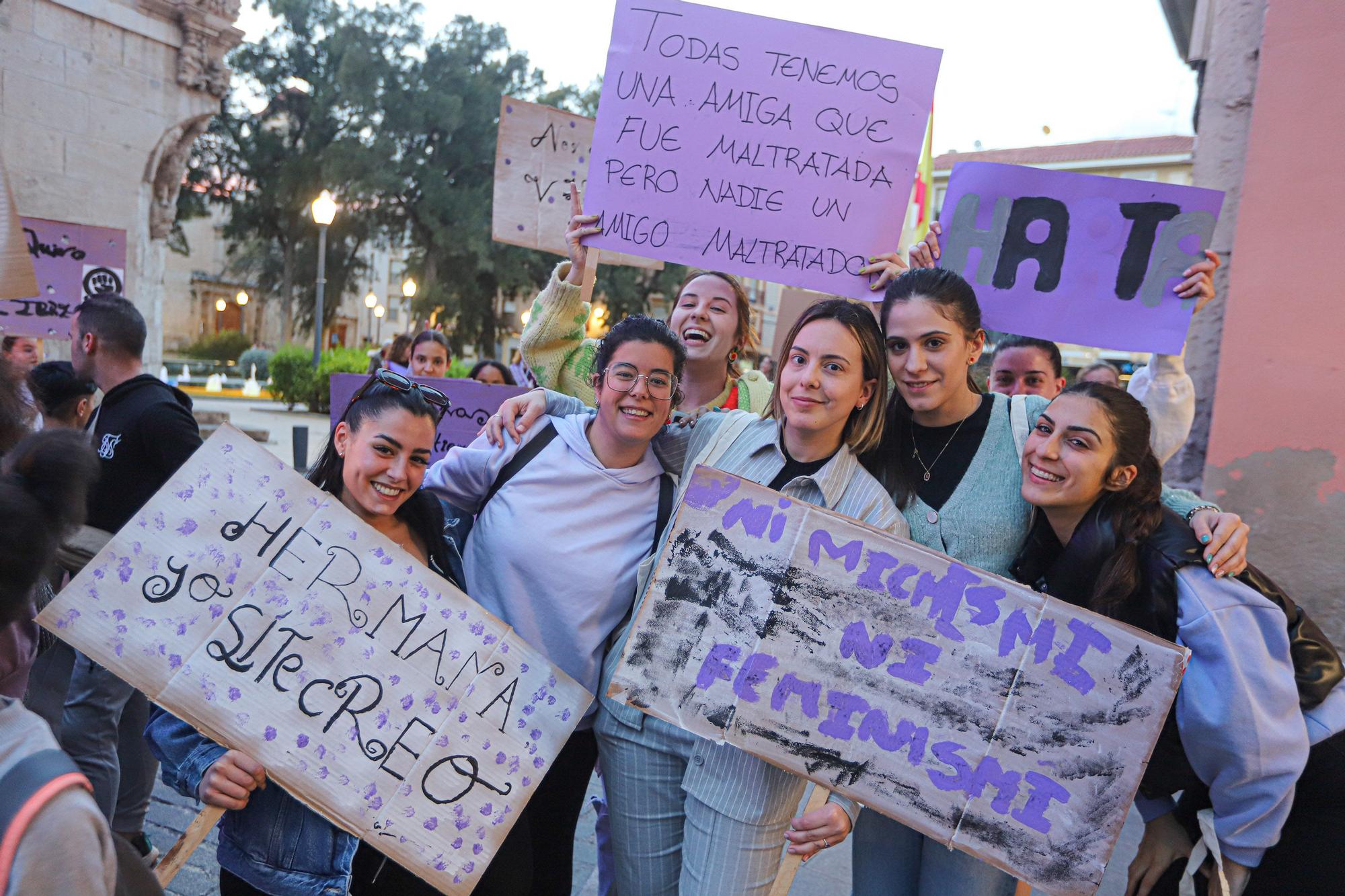 Marcha 8M en Orihuela