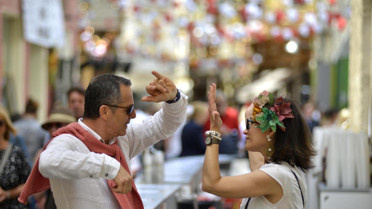 Celebración de las Cruces de Mayo de Cartagena.