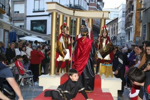 Procesión de papel en Lorca