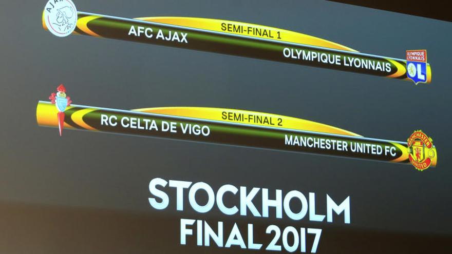 Emparejamientos de semifinales de la Europa League
