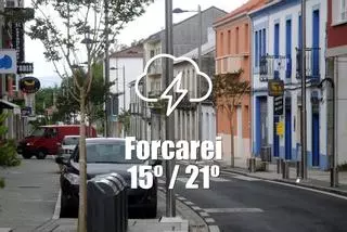 El tiempo en Forcarei: previsión meteorológica para hoy, miércoles 25 de junio