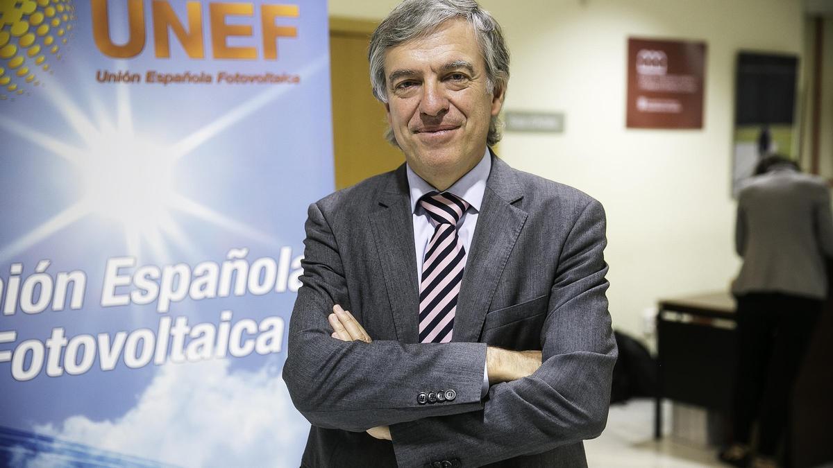 UNEF. José Donoso, director general de la Unión Española Fotovoltaica.