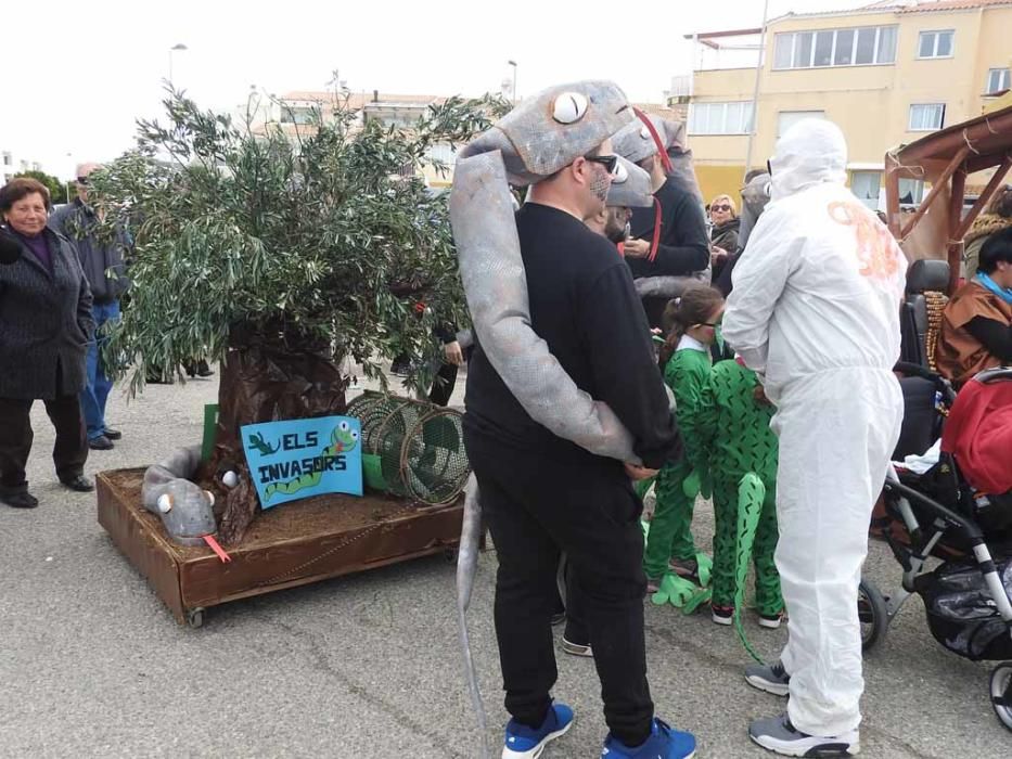 El Carnaval de Formentera no ha sido especialmente numeroso