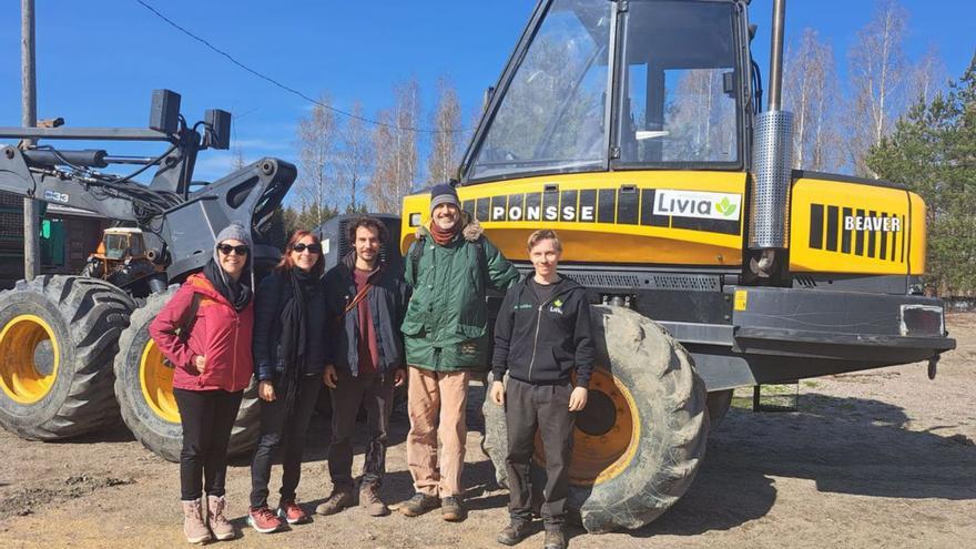 Experiencia agroecológica de un alumno y un profesor de Ibiza en Finlandia