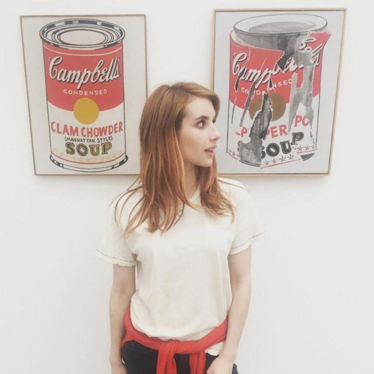 El 'desert rose' de Emma Roberts