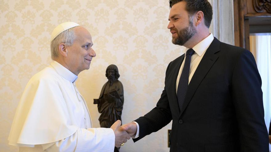 El Papa León XIV y JD Vance se reúnen en el Vaticano para abordar procesos de paz en zonas en conflicto