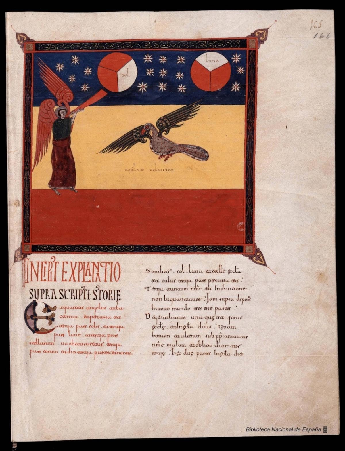 Interpretación de los eclipses en un manuscrito antiguo
