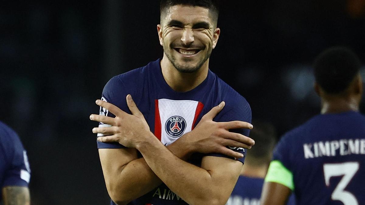 Carlos Soler marcó su primer gol con el PSG ante el Maccabi Haifa.