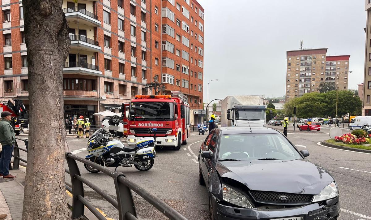 La actuación de los servicios de emergencias.