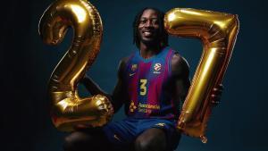 Miles Cale ha llegado al Barça en la madurez deportiva y se lució en Lugo tras cumplir 27 años esta semana