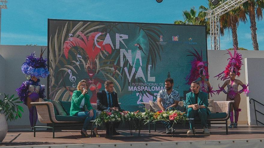 Manny Manuel, Yotuel y Melody, artistas del Carnaval Internacional de Maspalomas