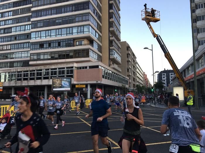 La llegada de la HPS San Silvestre desde León y Ca