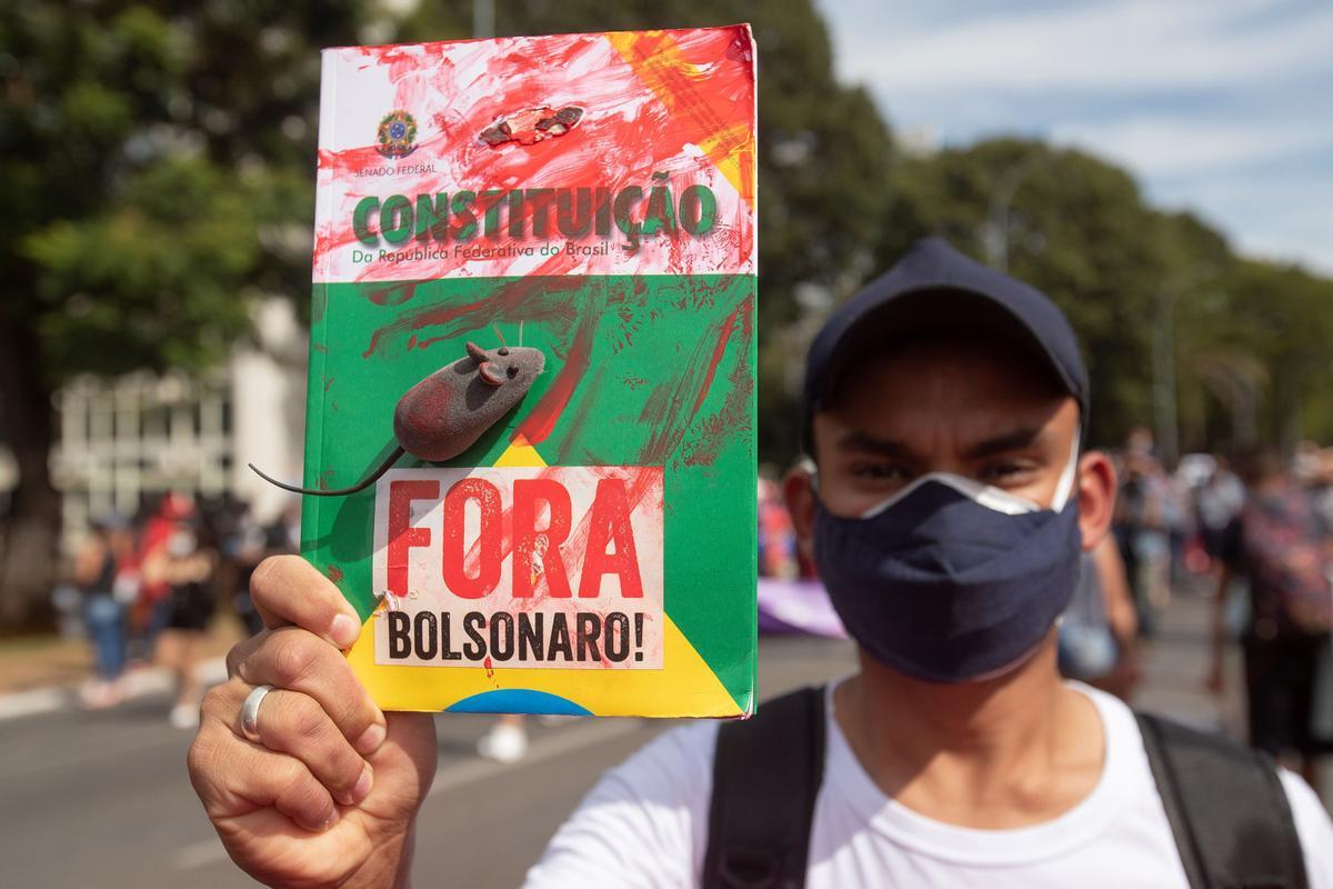 Protestas contra Bolsonaro en Brasil