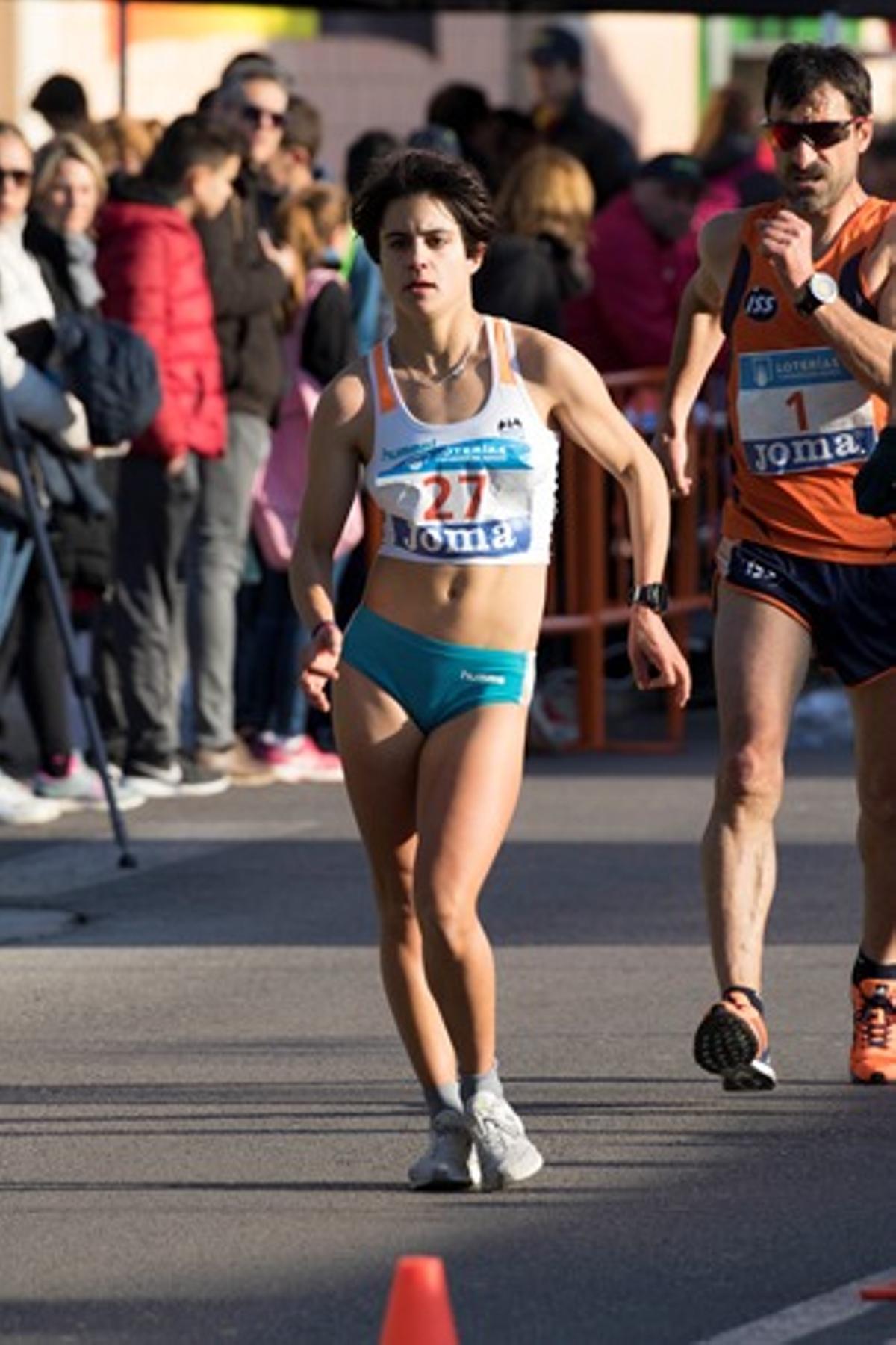 María Pérez (Valencia esports) ostenta el récord de Europa y la tercera marca mundial de la historia de 35 km marcha (2:39:16), y además es poseedora de las Mejores marcas españolas de todos los tiempos de 5000 m marcha y 30 km marcha.