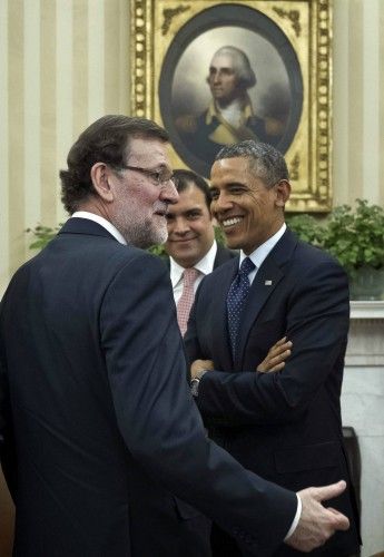 Encuentro de Rajoy y Obama en la Casa Blanca