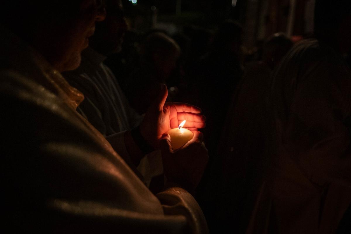 Procesión del Sábado Santo en La Laguna, archivo.